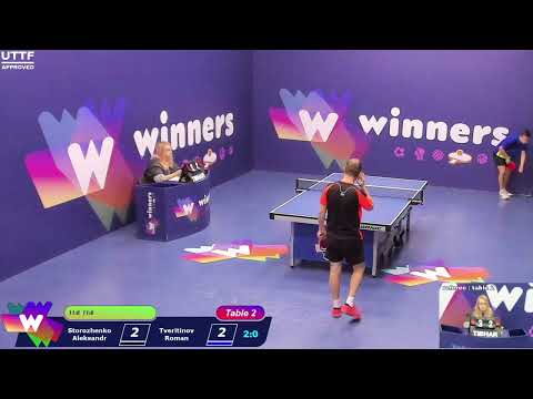 Winners League  10.03.21 Storozhenko Aleksandr - Tveritinov Roman  17:00
