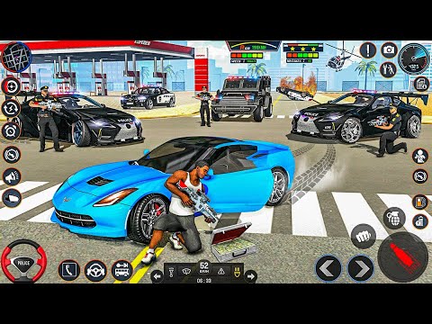US Police Car Chase Simulator 2025 - Real Cop Driving Game 3D - Android Gameplay