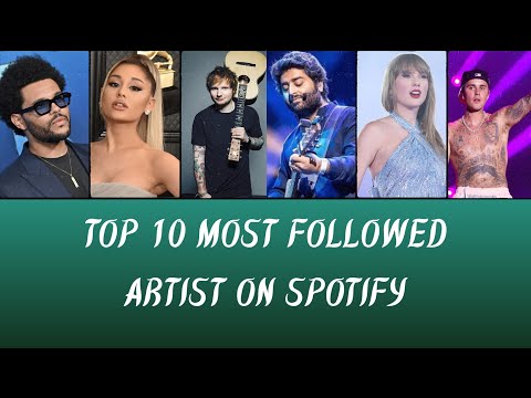 TOP 10 MOST FOLLOWED ARTIST ON SPOTIFY || @THEFINAL10-X 
