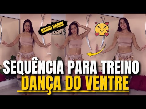 COREOGRAFIA DE DANÇA DO VENTRE SIMPLES - INICIANTES - Nour El Ein PATRÍCIA CAVALCANTE [OFICIAL]