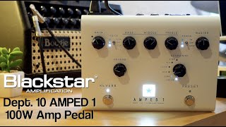 Video thumbnail for Blackstar Amplification Dept. 10 AMPED 1 100W Guitar Amp by Pedal of the Day