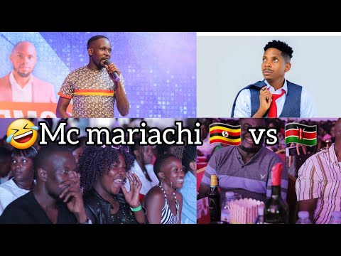 Mc mariachi comedy 🤣. at his best trying to teach Eric Omondi to speak Luganda.