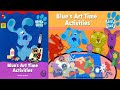 Blue S Clues Blue S Art Time Activities Windows 2000 Longplay