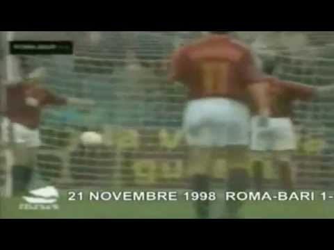 Serie A 1998-1999, day 10 Roma - Bari 1-1 (Masinga, Totti)