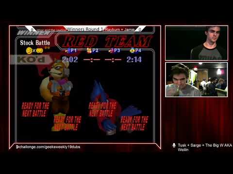 Geeksboro Melee Weekly 19 - Jesse and the Jawline vs Rayburn + Jamie