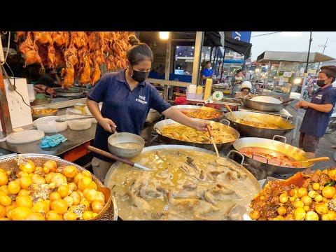 Cambodian Best Street Food Tour @Chhouk Meas Market - Delicious Food, Sweet & Food Market Scenes