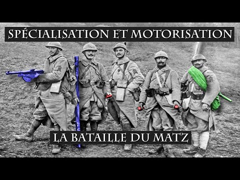 Spécialisation et motorisation : La Bataille du Matz (1918)