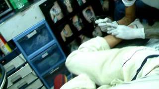 Tattoo in Pattaya Ladyboy Gerrit