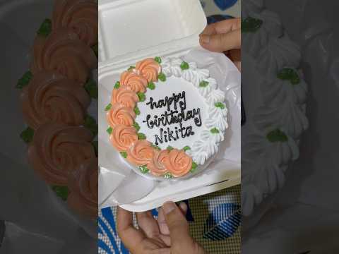 Floral bento cake  #shorts #shortsfeed #ytshorts