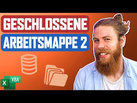 Daten aus anderer Datei  importieren ohne diese zu öffnen (+ kostenloser Download) | Excel VBA