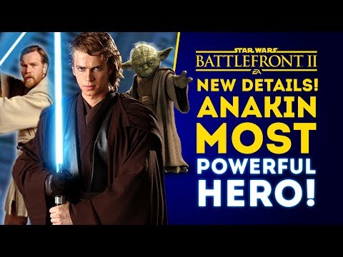 NEW DETAILS! Anakin Skywalker Most Powerful Hero! Abilities Datamined! - Star Wars Battlefront 2