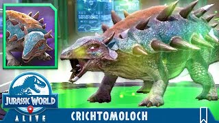 NEW CRICHTOMOLOCH UNIQUE HYBRID UNLOCKED (JURASSIC WORLD ALIVE)