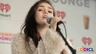 Maggie Lindemann Performs Live  &quot;Knocking On Your Heart&quot; at Dunkin Donuts Iced Coffee Lounge