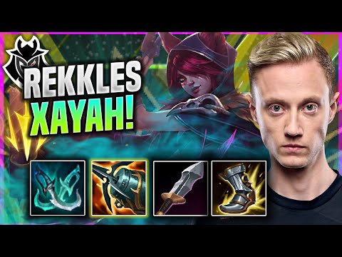 REKKLES IS A GOD WITH XAYAH! - G2 Rekkles Plays Xayah ADC vs Ziggs! | Patch 11.15