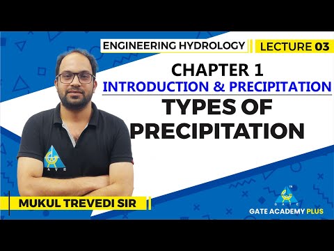 Lecture 03 | Chapter 01 | Type of Precipitation | Engineering Hydrology