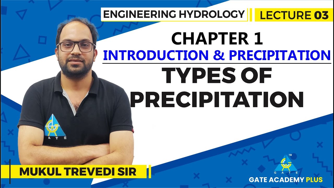 Lecture 03 | Chapter 01 | Type of Precipitation | Engineering Hydrology