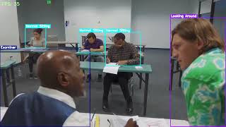 AI Classroom Cheating Detection System | Real-Time Exam Surveillance with YOLOv8 & OpenCV