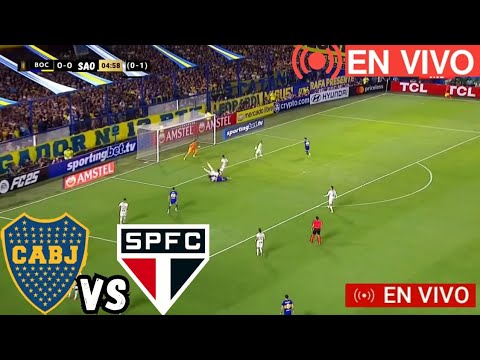 Boca Juniors vs Sao Paulo en vivo 🔴 Copa Sudamericana Donde ver y en que canal el partido !