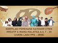 Pemenang Kategori Etnik Kreatif Irama Malaysia AJL 7 23 Juara Lagu 1992 2008