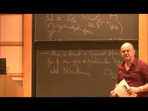 Locally symmetric spaces: pp-adic aspects - Laurent Fargues