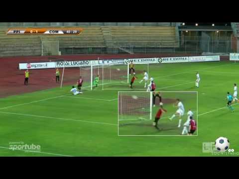 Pro Piacenza-Como 1-2, l'incredibile gol fallito da Pesenti