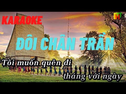 Karaoke Đôi Chân Trần | Tone Nam