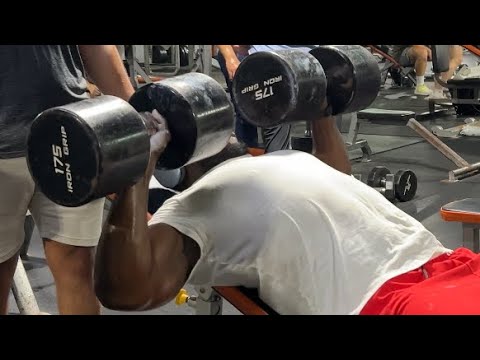 Leaner by the day Natural Pro Card Journey episode 118- Chest- 242lbs