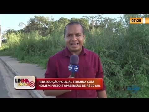 LINHA DE FOGO 2904 2020 PERSEGUIÇíO POLICIAL TERMINA COM HOMEM PRESO E APREENSíO DE R$ 10 MIL