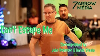 Can’t Escape Me line dance choreographed by John Robinson and Derek Steele