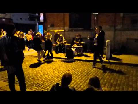 Blue Krow - Rock & Roll 2015.09.14 Temple Bar Square, Dublin, Ireland