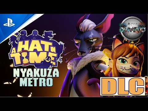A Hat in Time Nyakuza Metro DLC PS4 Pro Gameplay Walkthrough (FULL DLC) No Commentary