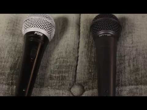 Behringer XM8500 VS Sure PG58