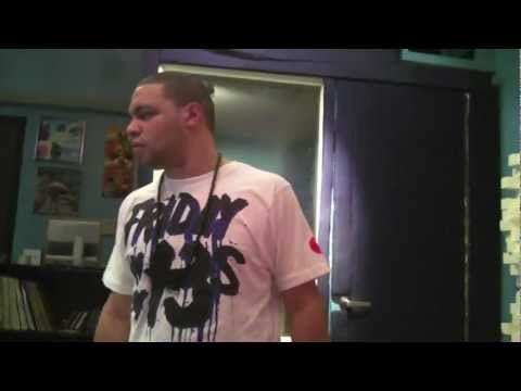 In studio making Tears Jay Wise feat. Daniel Joseph