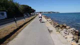 preview picture of video 'Parenzana: Koper - Portorož s kolesom'