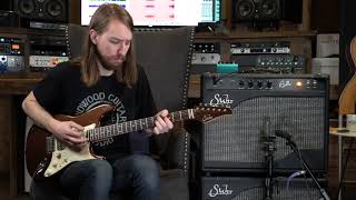 Video thumbnail for Suhr Bella 1x12 Combo Demo | Midwood Guitar Studio by Midwood Guitar Studio