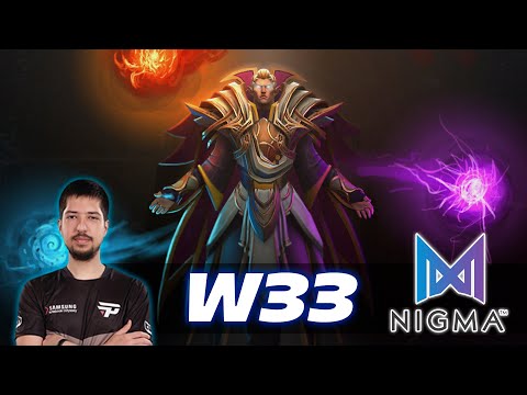 w33 Invoker - Nigma vs mudgolems - Dota 2 Epic League [Watch & Learn]