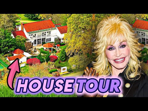 Part of a video titled Dolly Parton | House Tour | Brentwood Tennessee Estate & More - YouTube