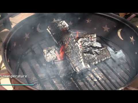 Ultimate Patio Round Steel Outdoor Fire Pit Grate Video