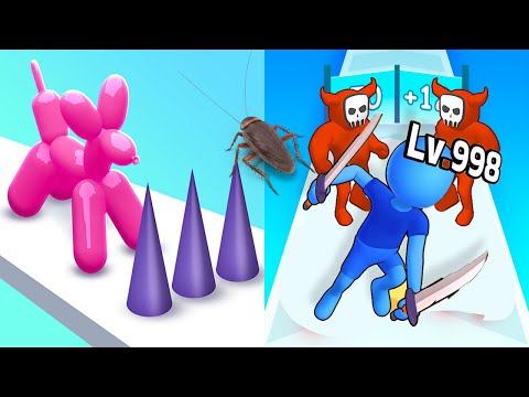 Runningman Solo Leveling | Balloon Pop Runner - Satisfying Mobile Walkthrough Game Android (Part 2)