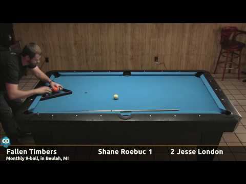 Shane Roebuck vs Jesse London - 2017-02-11 Fallen Timbers monthly 9-ball