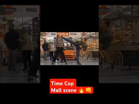 Time cop mall scene #jcvd #timecop #jeanclaudevandamme #vandamme #kicks #fight #jre #film #kumite