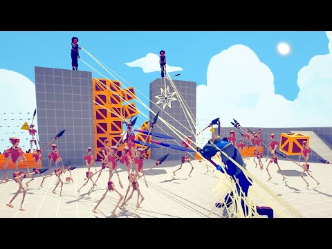 BALISTA + SPIDER MAGE + SHAMAN vs EVERY UNITS 🕸💥 | TABS - Totally Accurate Battle Simulator Gameplay