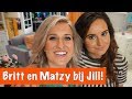 Britt en Matzy bij Tekenen met Jill! | DierenpraatTV