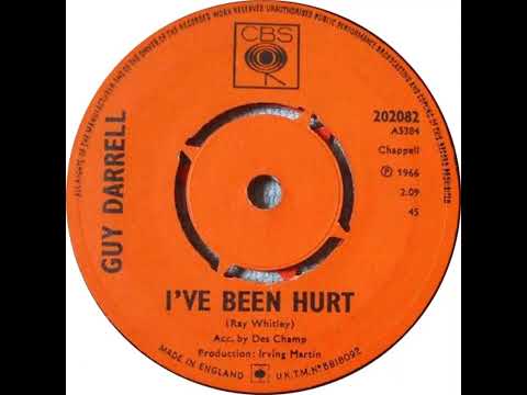 UK New Entry 1966 (214) Guy Darrell - I've Been Hurt