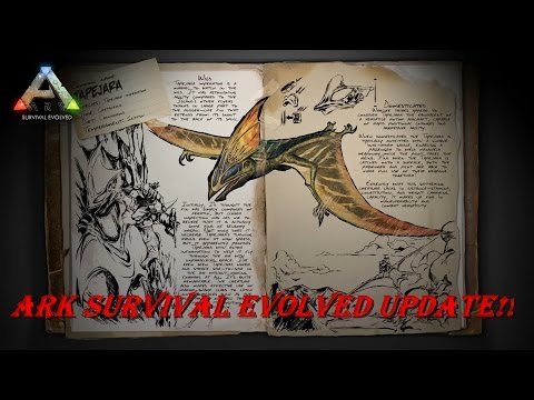ARK UPDATE! Archaeopteryx, Tapejara, Night Vision Goggles and more!!