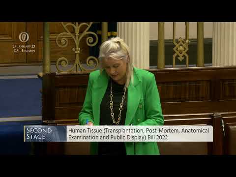 Deputy Jennifer Murnane O'Connor -  speech from 24 Jan 2023