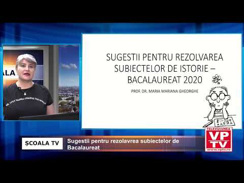 Sugestii pentru rezolavrea subiectelor de Bacalaureat