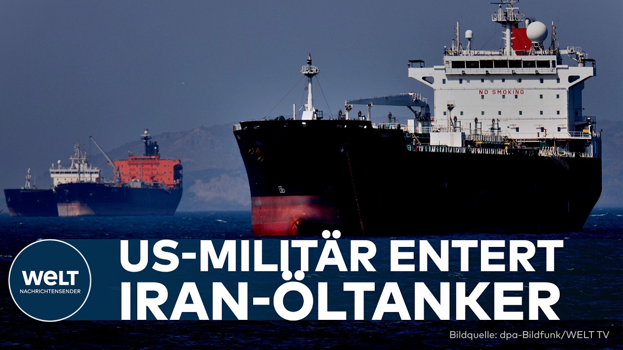 IRAN-KRIEG: US-Militär entert iranischen Öltanker im Golf von Oman nach Blockadebruch