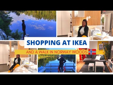A few days in the life in NORWAY//Shopping at IKEA//Walking in the woods