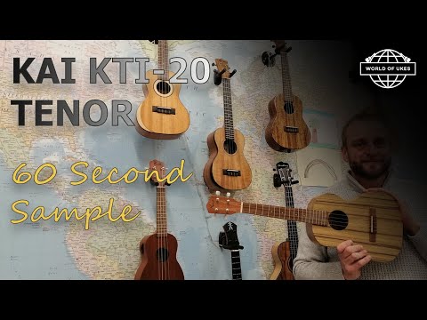Sixty Second Sound Samples - Kai KTI-20 Tenor Ukulele